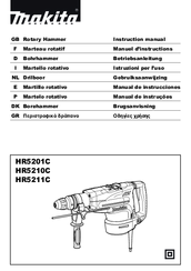 Makita HR5210C Instruction Manual