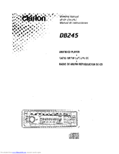 Clarion DBZ45 Owner's Manual
