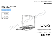 Sony VAIO VGN-FS920 Servise Manual