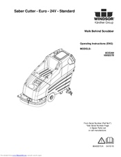 Windsor 10052870 Operating Instructions Manual