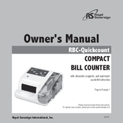 Royal Sovereign RBC-Quickcount Owner's Manual