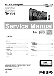 Philips FWM417X/78 Service Manual