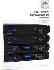 Peavey IPR2 2000 Operating Manual