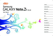Samsung Galaxy Note 3 SCL22 Basic Manual