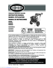 Simpson ALK3228-S Instruction Manual