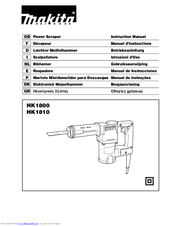 Makita HK1800 Instruction Manual