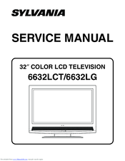 Sylvania 6632LCT Service Manual