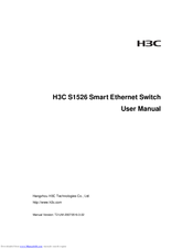 H3C S1526 User Manual
