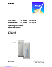Siemens 6FL7171-8AE Operating Instructions Manual