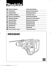 Makita HR3000C Instruction Manual