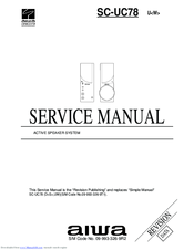 Aiwa SC-UC78 Service Manual
