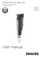 Philips Norelco QT4070 User Manual