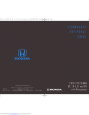 Honda civic sedan 2012 Reference Manual