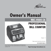 Royal Sovereign RBC-4500-CA Owner's Manual