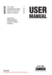 Zanussi ZBB 6286 User Manual