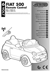 Peg-Perego FIAT 500 Use And Care Manual