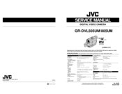 JVC GR-DVL805UM Service Manual