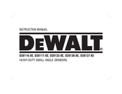 DeWalt D28117-XE Instruction Manual