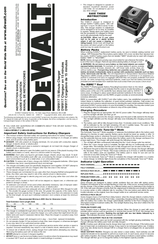 DeWalt DW9117 Instruction Manual