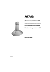 Atag WG3 series B Centur Instructions For Use Manual