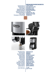 DeLonghi ICM15740 Instructions For Use Manual