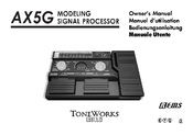 ToneWorks AX5G Owner's Manual
