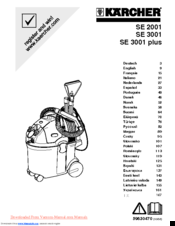 Kärcher SE 3001 plus Manual