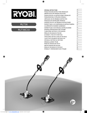 Ryobi RLT36C33 Original Instructions Manual