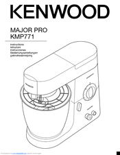 Kenwood MAJOR PRO KMP771 Instructions Manual