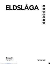 IKEA ELDSLAGA Manual