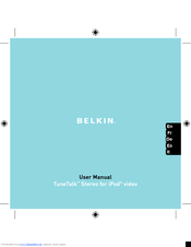 Belkin F8Z082-BLK - TuneTalk - Digital Player Voice Recording Unit User Manual