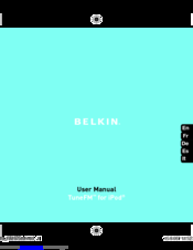 Belkin TuneFM F8Z075ea User Manual
