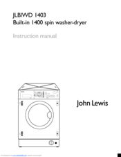 John Lewis JLBIWD 1403 Instruction Manual
