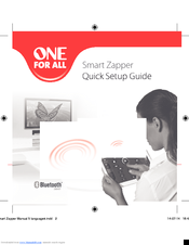 One for All Smart Zapper Quick Setup Manual