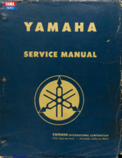 Yamaha YDS3 Service Manual