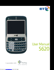 HTC S620 - Smartphone - GSM User Manual