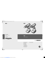 Bosch PSB 1440 LI-2 Original Instructions Manual
