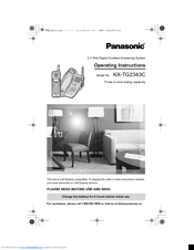 Panasonic KX-TG2343C Operating Instructions Manual