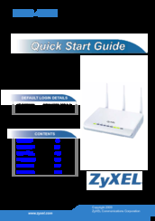 ZyXEL Communications HC-WXF990 Quick Start Manual