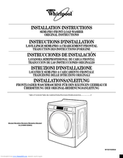 Whirlpool 3LCHW9100WQ Installation Instructions Manual