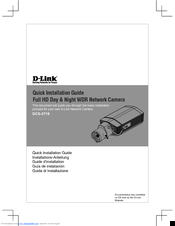 D-Link DCS-3716 Quick Installation Manual