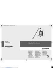 Bosch GAS 20 L SFC Professional Original Instructions Manual