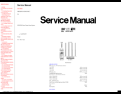 Panasonic SA-HT822VP Service Manual