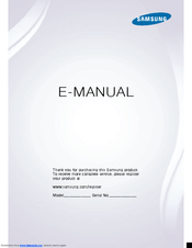 Samsung GP9ATSCH-1 E-Manual