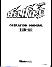 Nintendo HELIFIRE TUB-UP Operational Manual