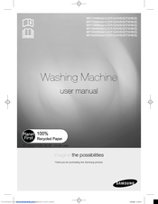 Samsung WF1700W5D User Manual