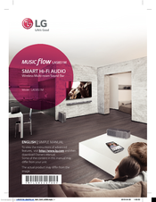 LG MusicFlow LAS851M Simple Manual