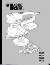 Black & Decker KA230E User Manual