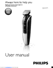 Philips QG3371 User Manual