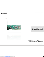 D-Link DFE-530TX+ User Manual
